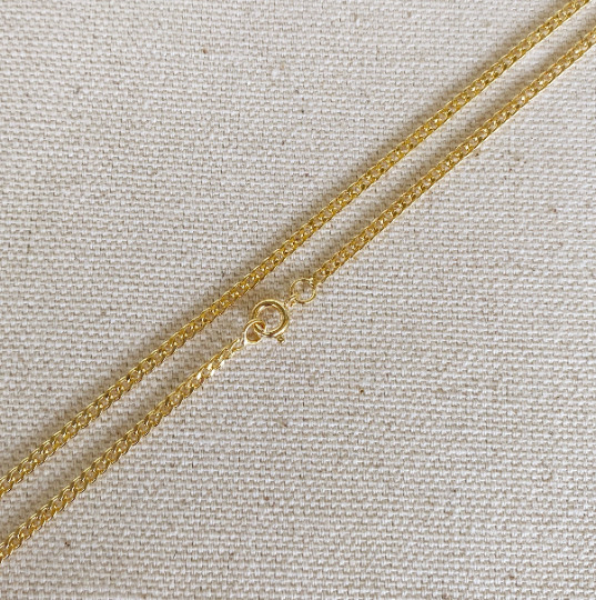 18k Gold Filled 2.0mm thickness Cuban Chain GoldFi