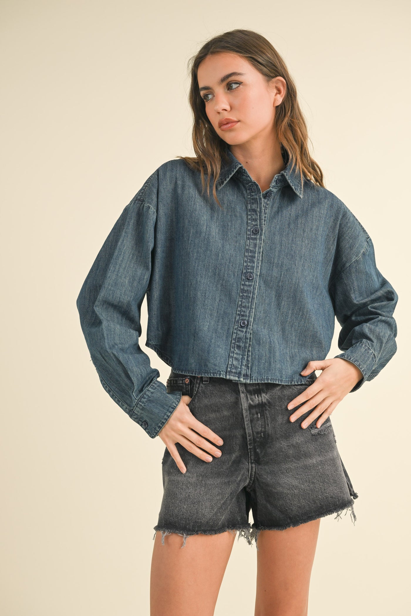 Juno Denim Top