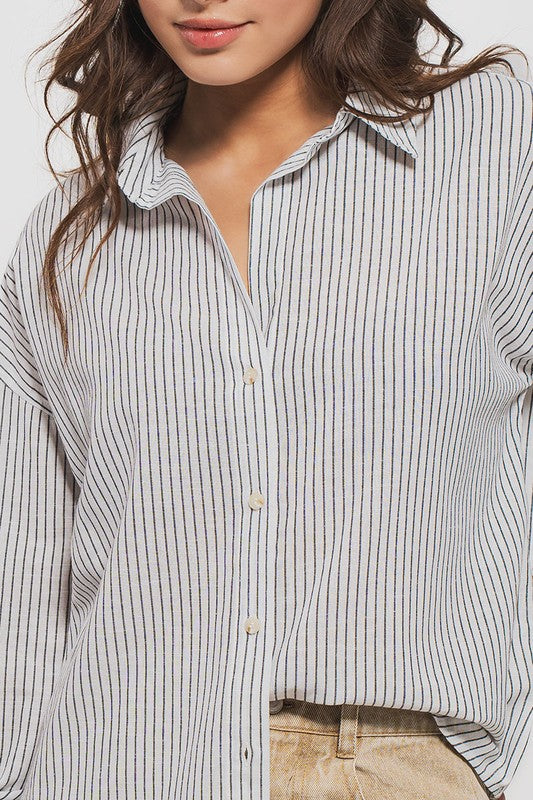 Haven Button Down Shirt trend:notes