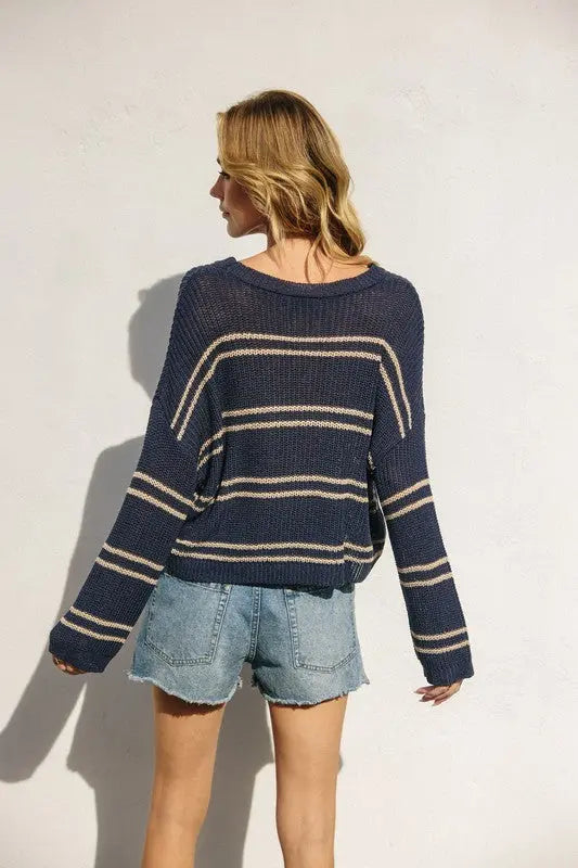 Coastal Knit Top Beloved Boutique