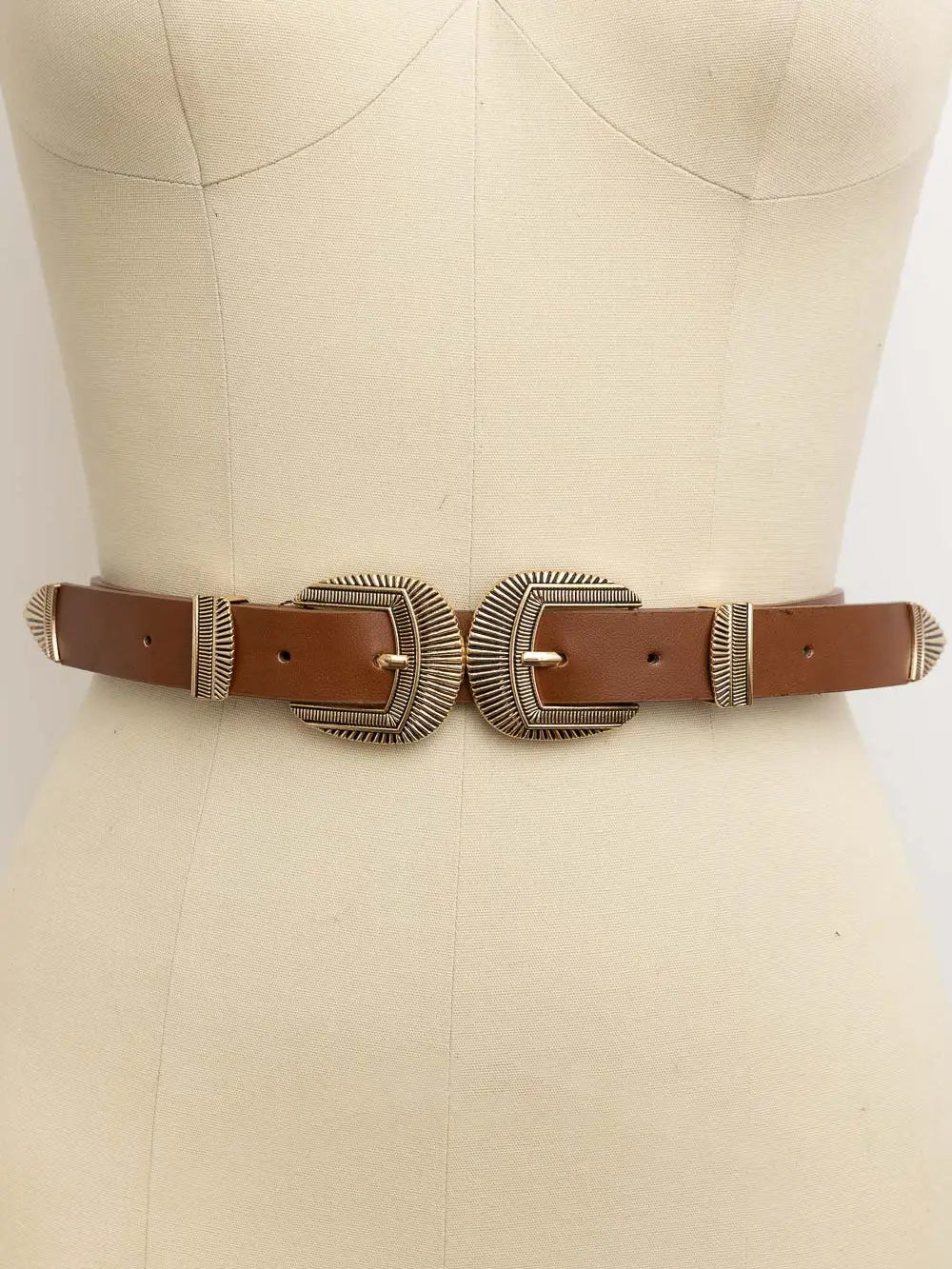 Leather Western Style Belt