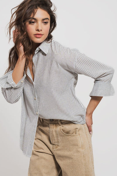 Haven Button Down Shirt trend:notes