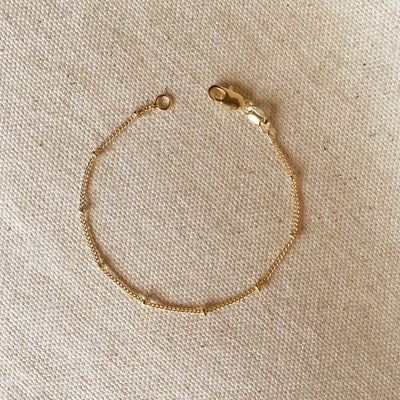 18k Gold Filled Satellite Bracelet GoldFi