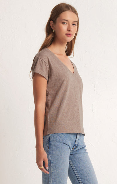 Modern V-neck Tee