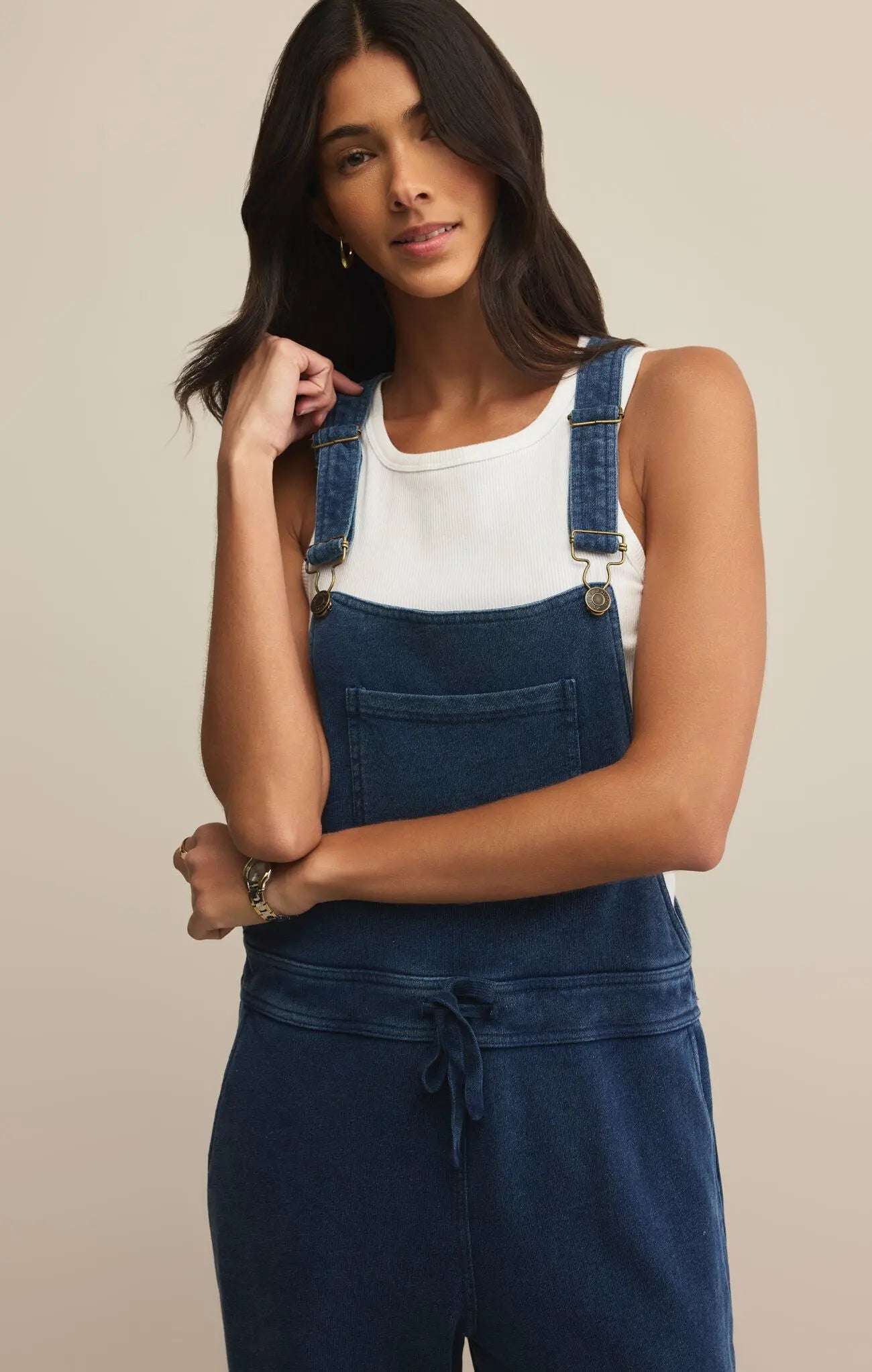 The Knit Denim Overalls Z Supply