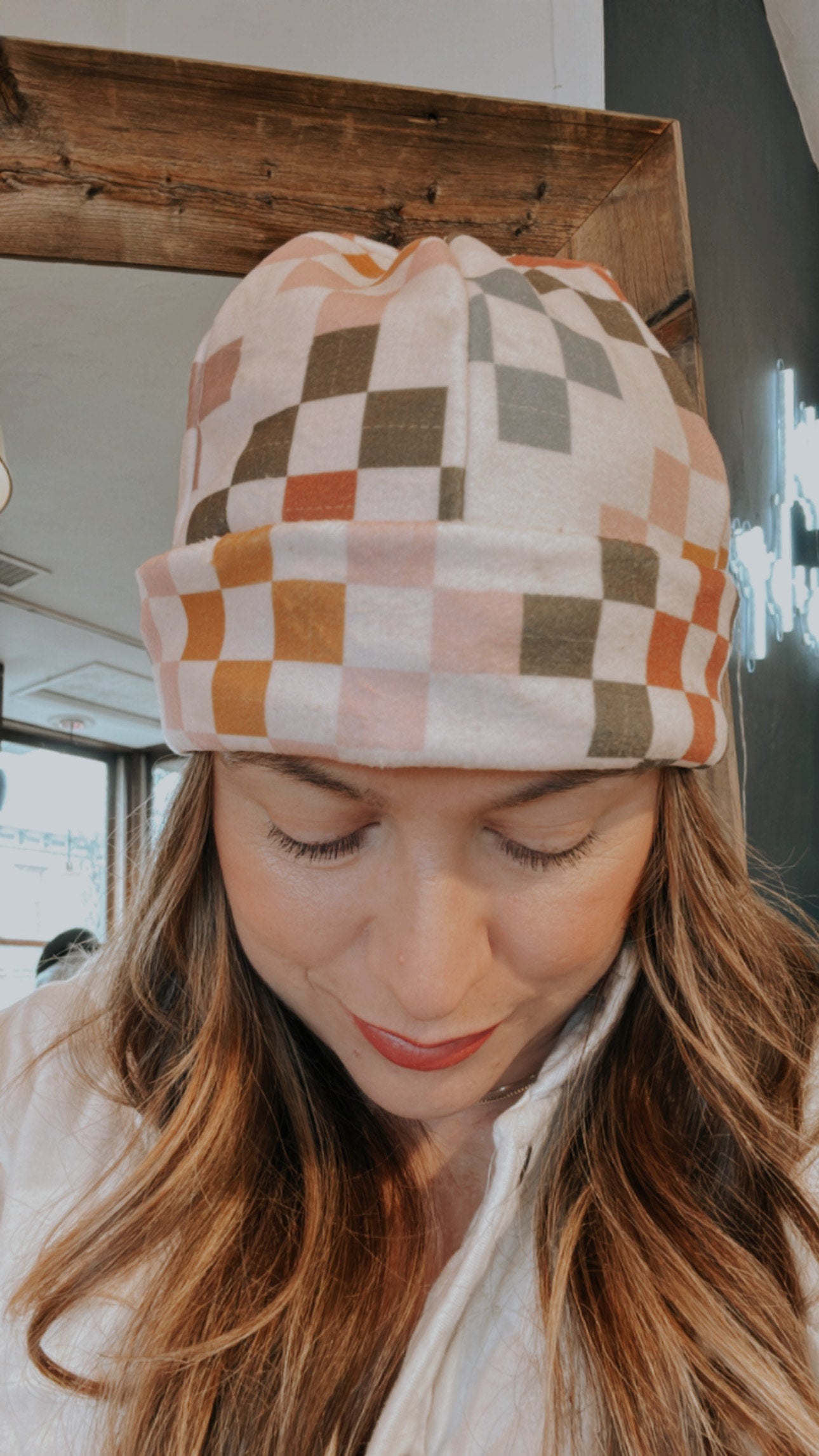 Patchwork Beanie Beloved Boutique