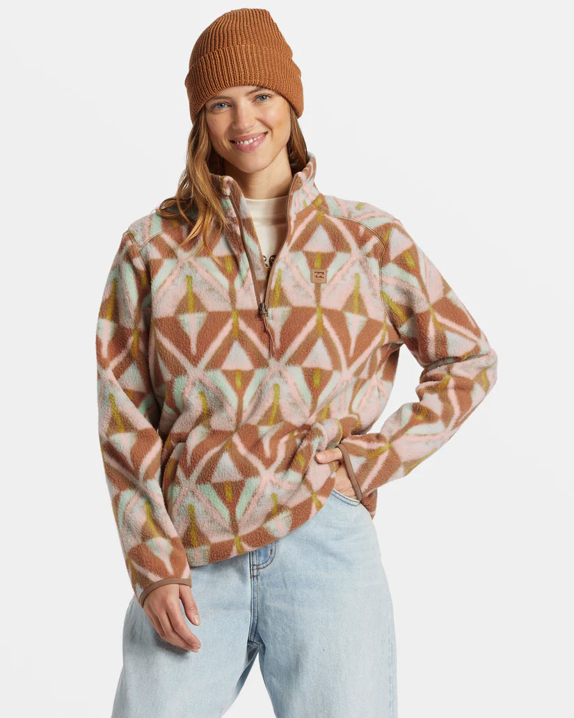 Boundary Mock Pullover Billabong