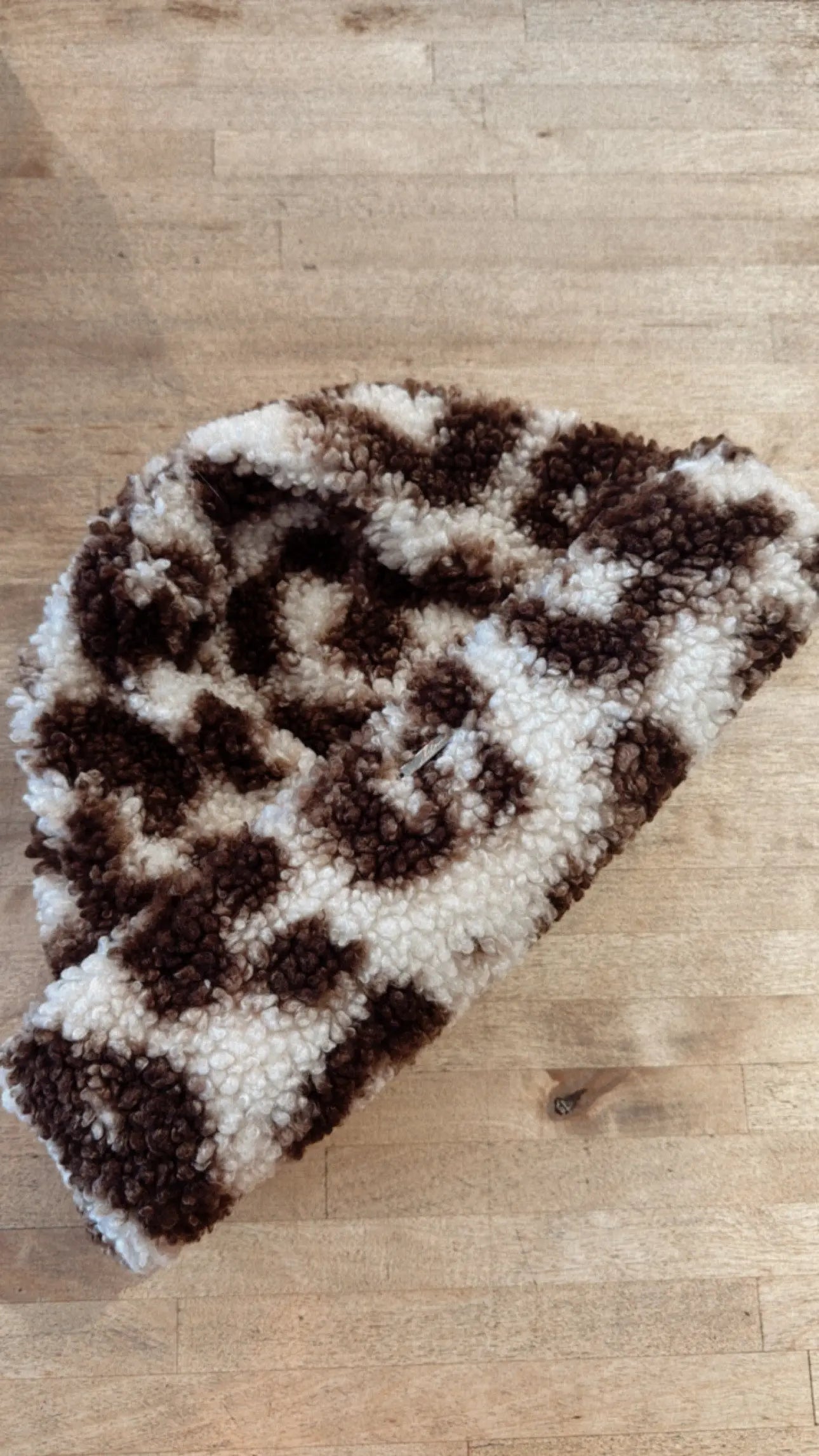 Leopard Sherpa Beanie Beloved Boutique