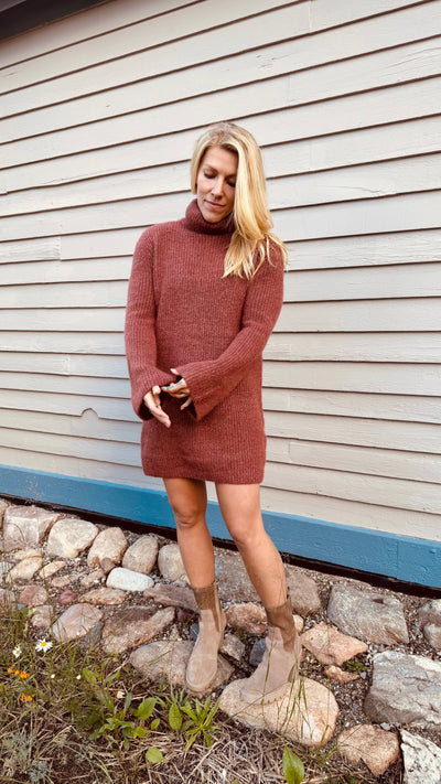 Abbie Sweater Dress Steve Madden