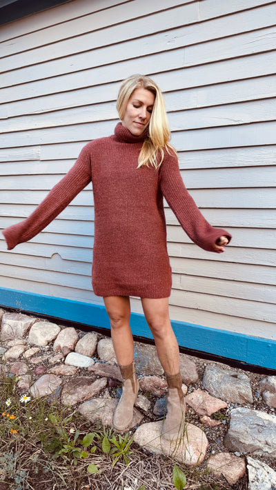 Abbie Sweater Dress Steve Madden