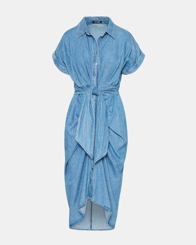 Tori Denim Dress Steve Madden