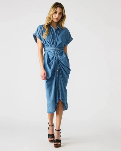 Tori Denim Dress Steve Madden