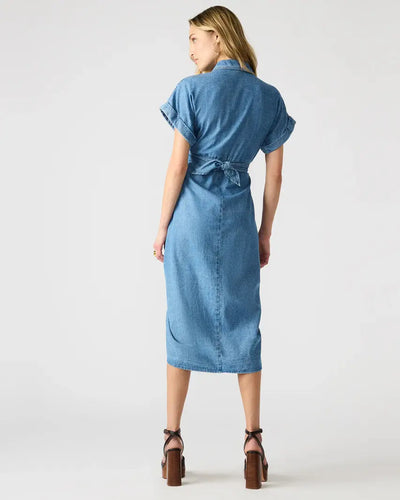 Tori Denim Dress Steve Madden