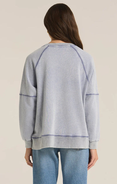 Easy V Knit Sweatshirt Z Supply