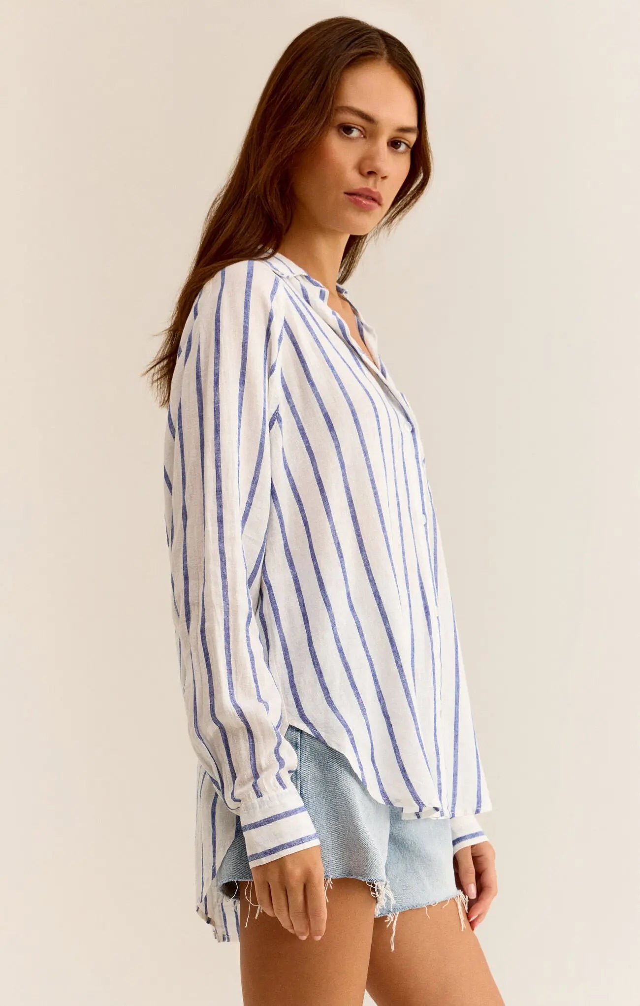 The Perfect Linen Top Z Supply