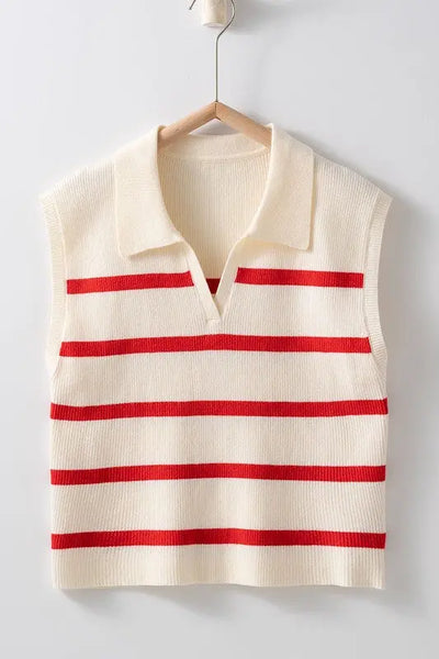 Sailor Knit Vest trend:notes