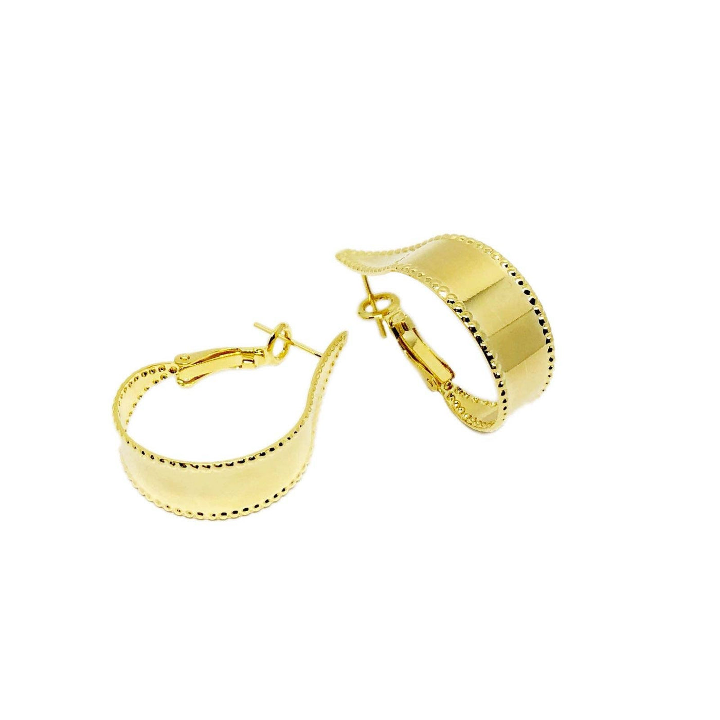 18k Gold Filled Hoop Earrings