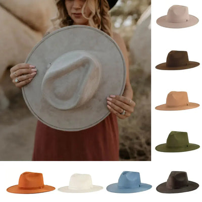 Vegan Suede Rancher Hat The Modern Cactus Co