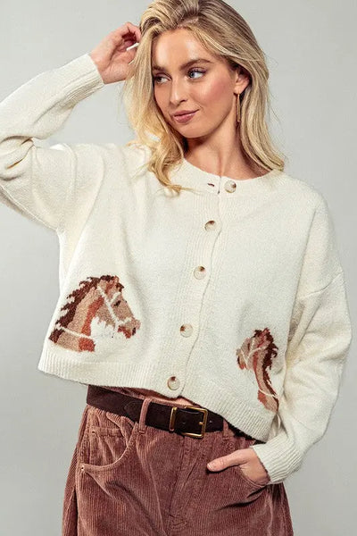 Equestrian Dream Cardigan trend:notes