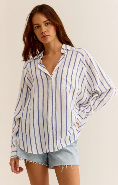 The Perfect Linen Top Z Supply