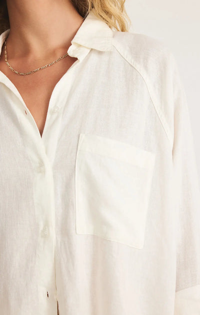 The Perfect Linen Top Z Supply