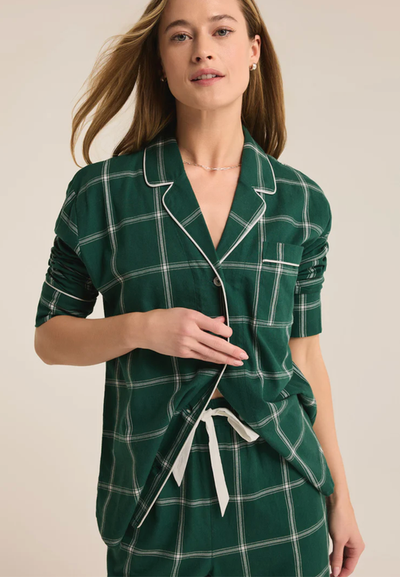 Dreamer Plaid PJ Set Beloved Boutique