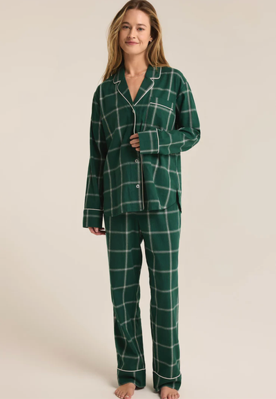 Dreamer Plaid PJ Set Beloved Boutique