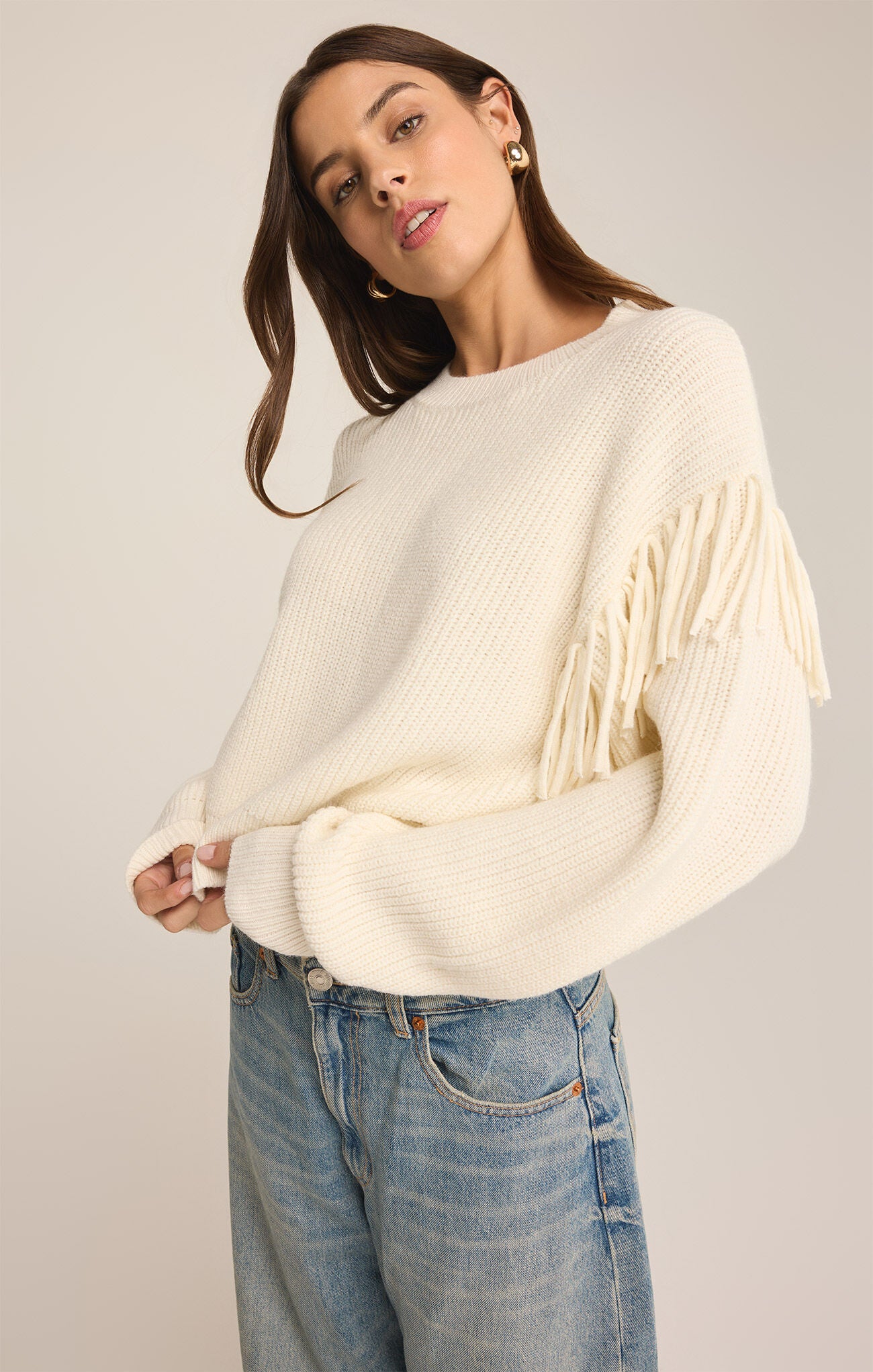 On the Fringe Sweater Z Supply