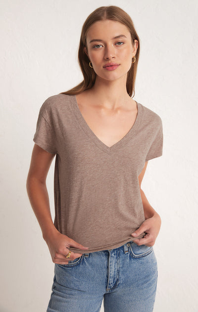 Modern V-neck Tee