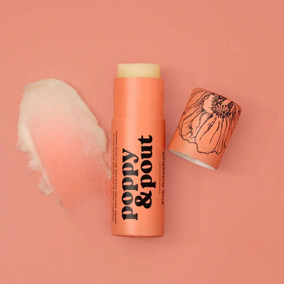 Pink Grapefruit Lip Balm Poppy & Pout