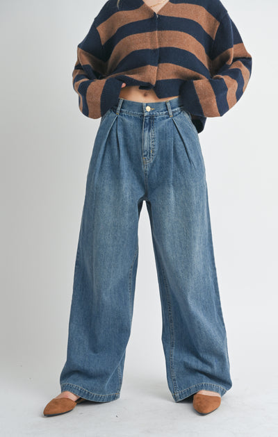 Willa Denim Pants Sage the Label