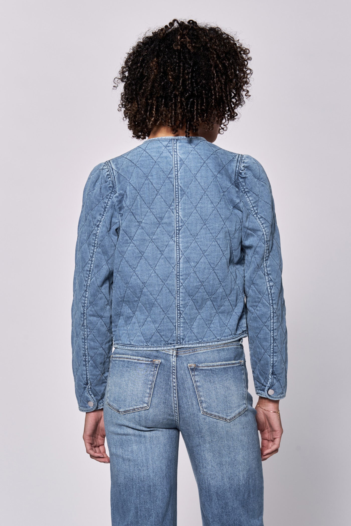 Kit Quilted Denim Jacket Dear John Denim