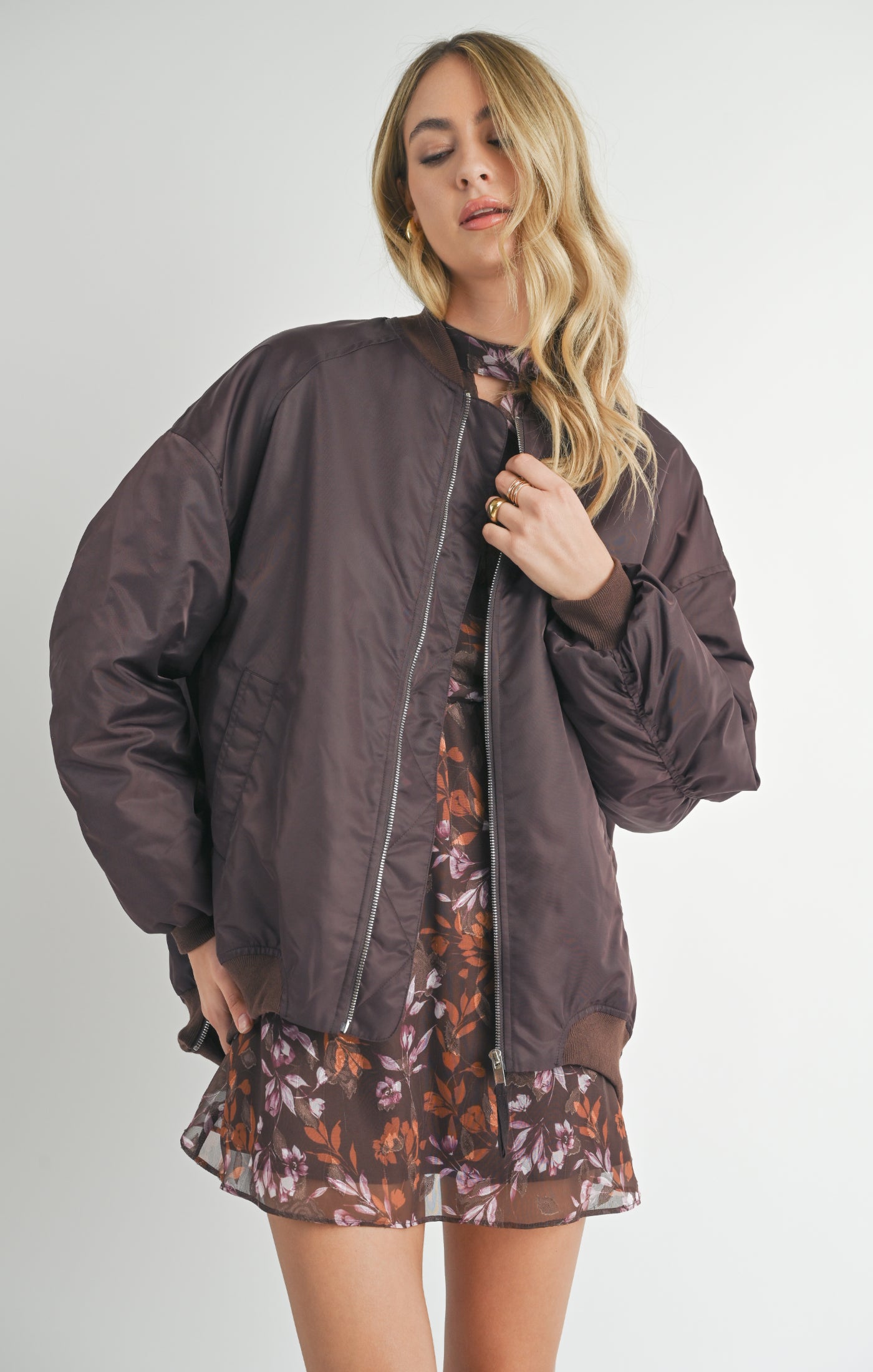 Mila Bomber Sage the Label