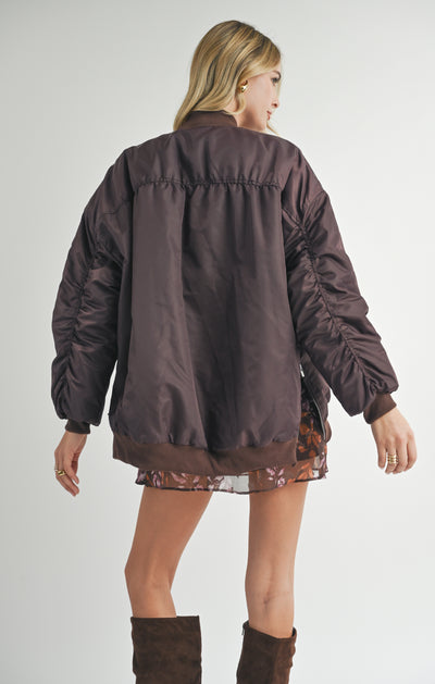 Mila Bomber Sage the Label