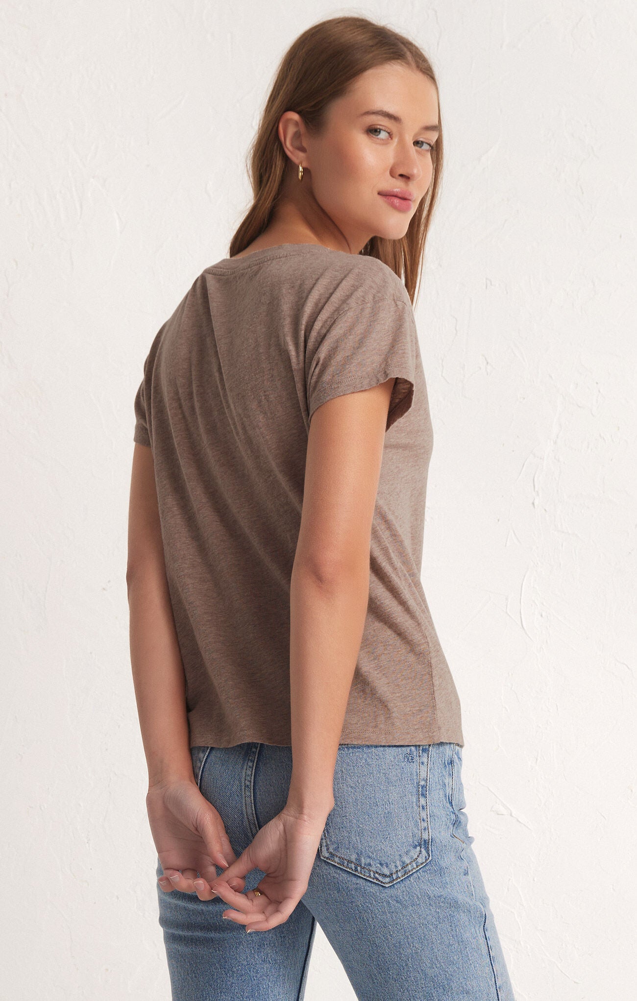 Modern V-neck Tee