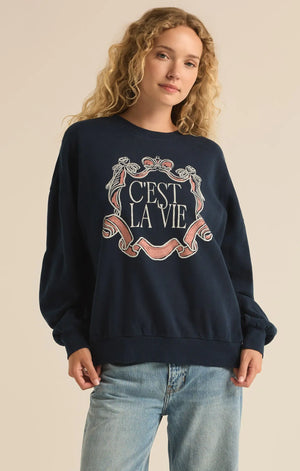 La Vie Sunday Sweatshirt Z Supply